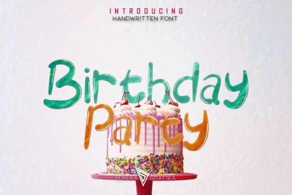 Birthday Party Font Review for Real Projects