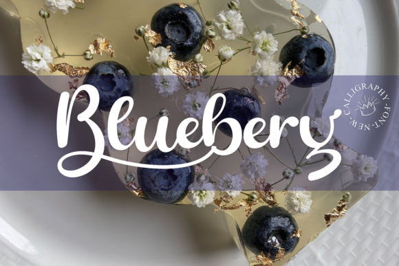 Bluebery Script Font Review for Real Projects