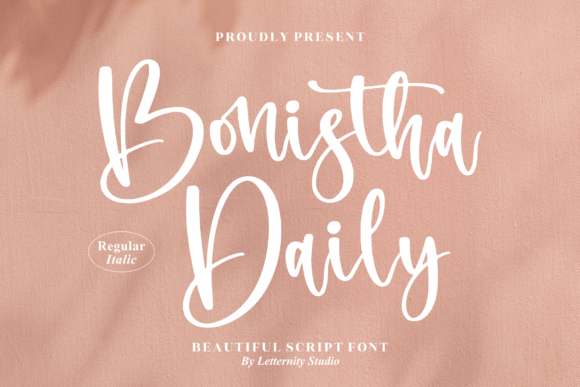 Bonistha Daily: A Script Font That Elevates Branding