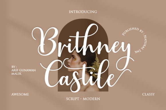 Brithney Castile Script: A Modern Calligraphy Font for Branding