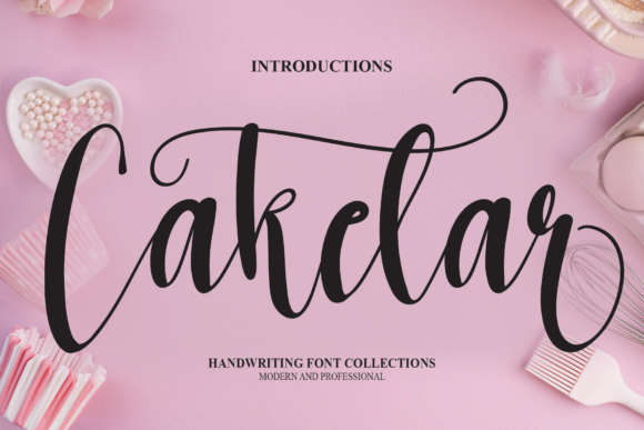 Caketar: A Script Font That Elevates Your Brand’s Visual Identity