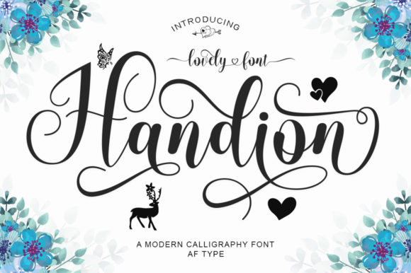 Handion: A Timeless Handwritten Font for Branding Projects