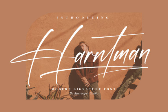 Harntman Script Font for Marketers and Designers