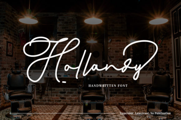 Hollandy Font for Business Branding