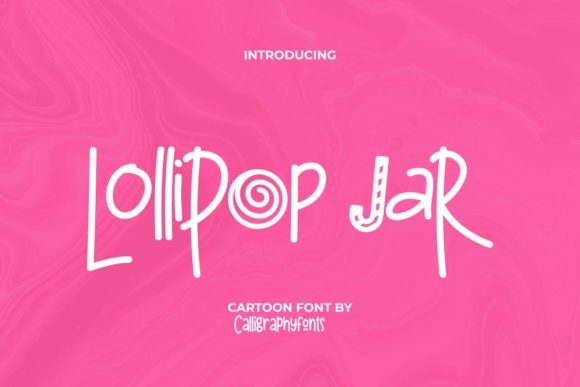Lollipop Jar Font for Campaign Creatives