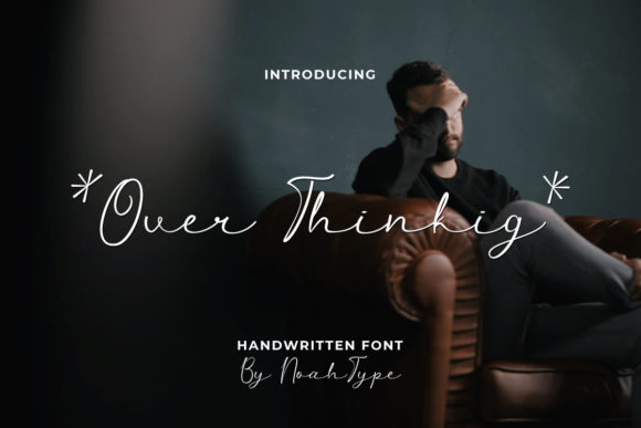 Over Thinking Font for Impactful Marketing Designs