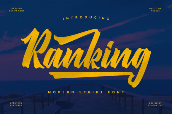 Ranking Font Review for Real-World Design Projects