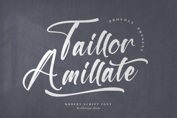 Taillor Amillate Script Font for Digital Marketing
