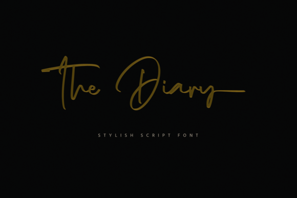 The Diary: A Modern Script Font for Digital Marketing