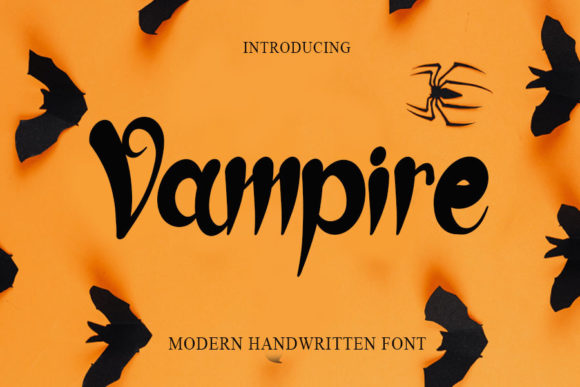 Vampire Font for Handmade Creations