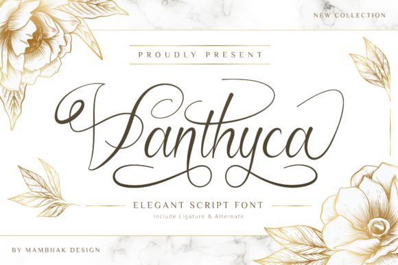 Vanthyca: A Script Font That Elevates Handmade Creations