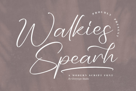 Walkies Spearh Font for Web Design Projects