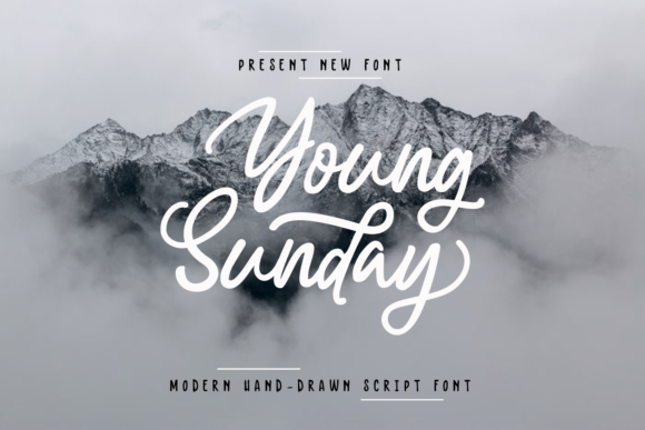 Youthful Elegance with Young Sunday Font